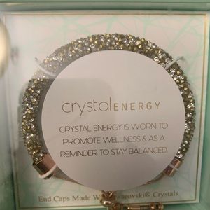 Crystal energy bracelet